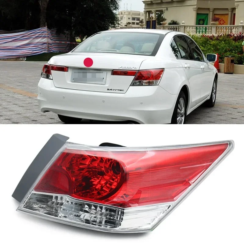 

Для Honda Accord 2008 2009 2010 2011 2012 Автомобильные аксессуары Задний внешний задний фонарь в сборе Стоп-сигналы Парковочный фонарь Задний фонарь
