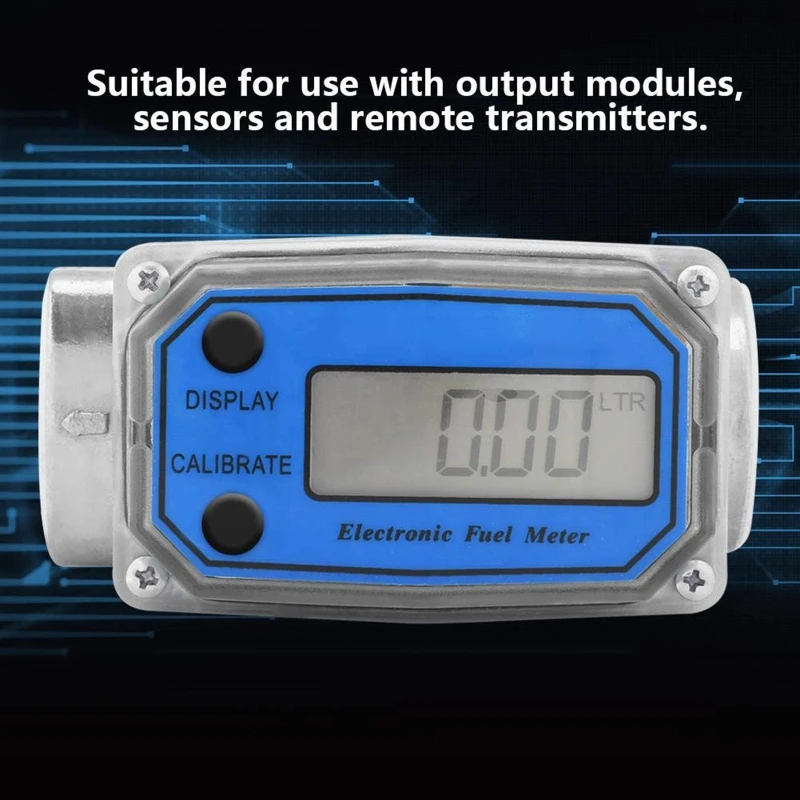 1″ Digital for Turbine Meter Gas Oil Flowmeter Meter Fl