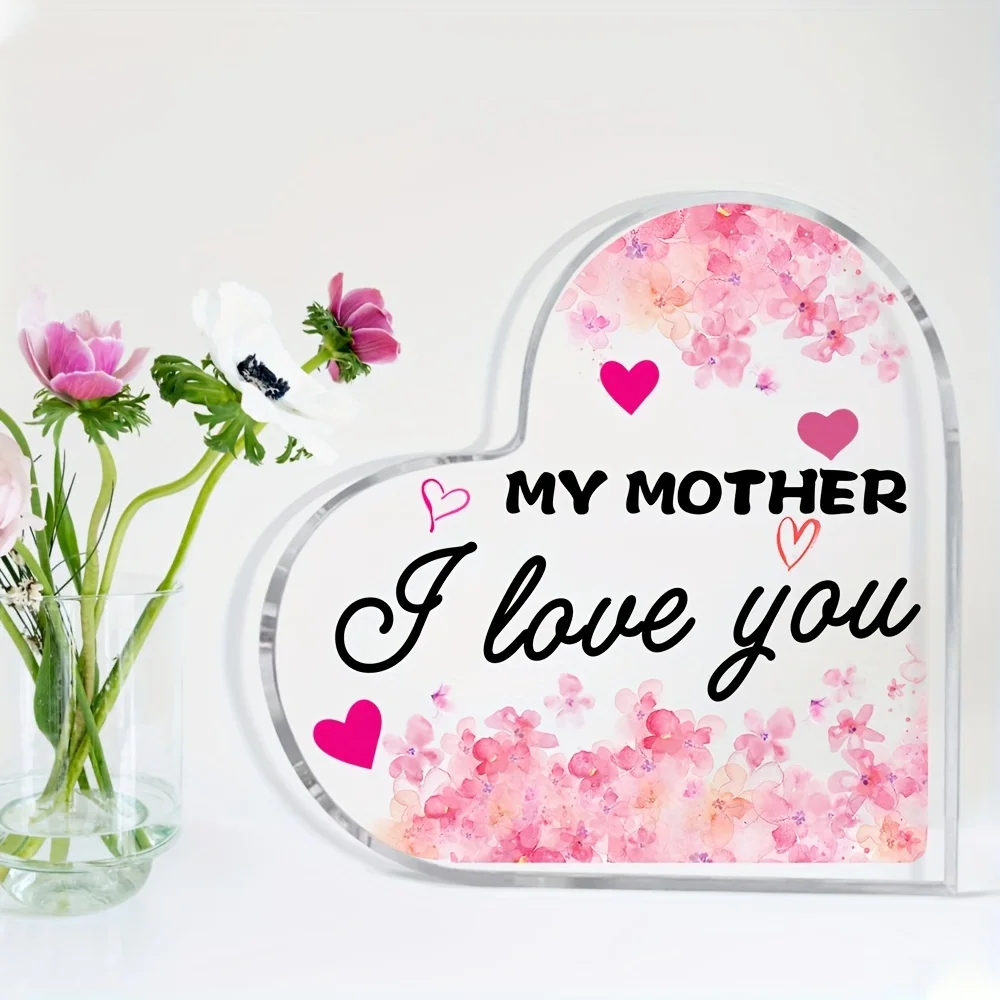 Acrylic Heart Love Sign 