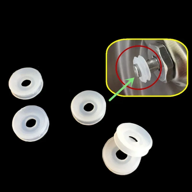 10pcs Pressure Cooker Float Valve Seal Rings Ball Valve for Electric Pressure Cooker Universal Replacement Floater Sealers Parts