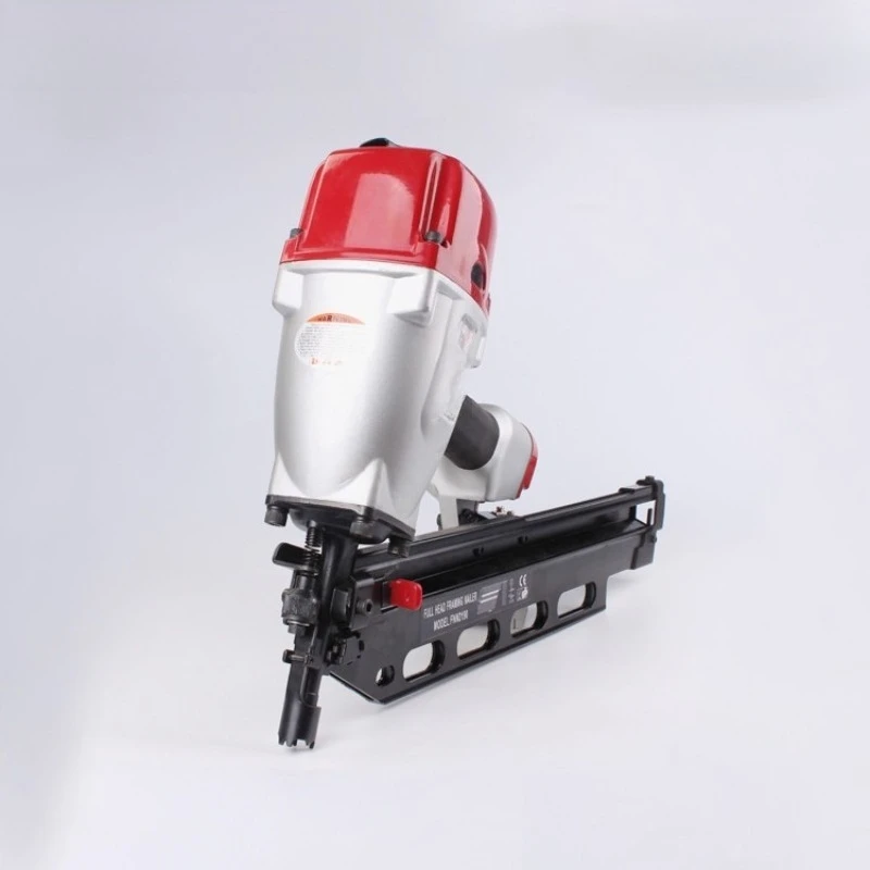 Tool Durable Slant Row Nail Gun 2890 Pneumatic Plastic Row Nail Gun Construction Row Nail Gun