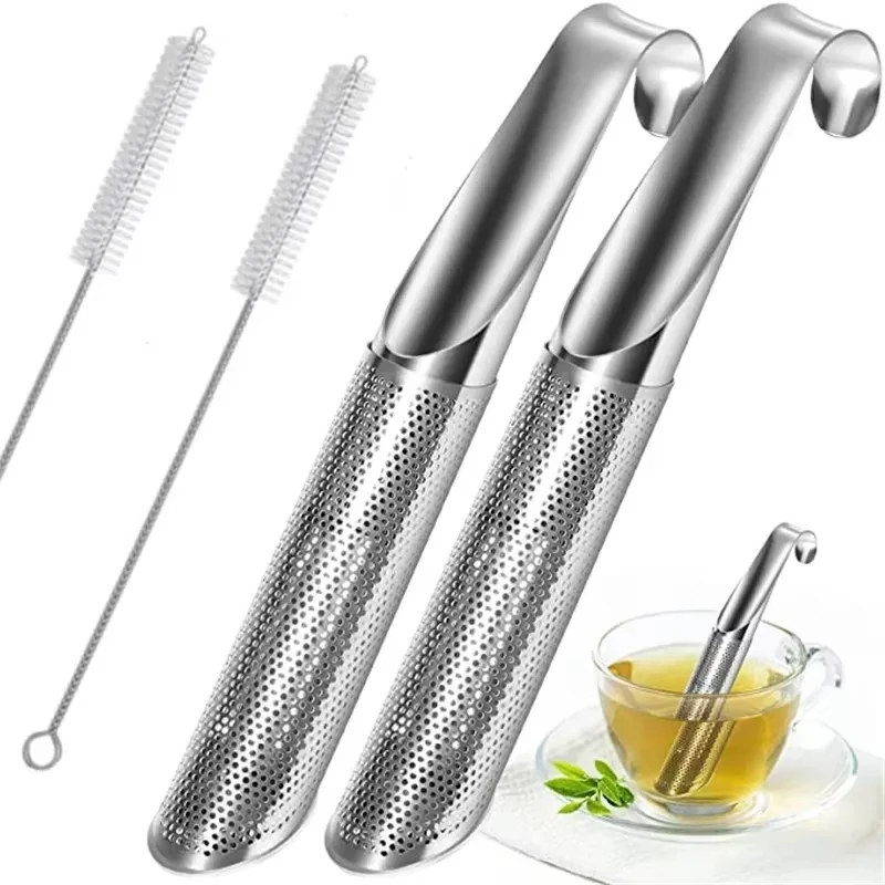 Tee Diffusor Tee Stick Sieb Haken Griff Tee-ei Tee-ei Rohr Haken Griff Feine Diffusor Rohr Löcher Kaffee