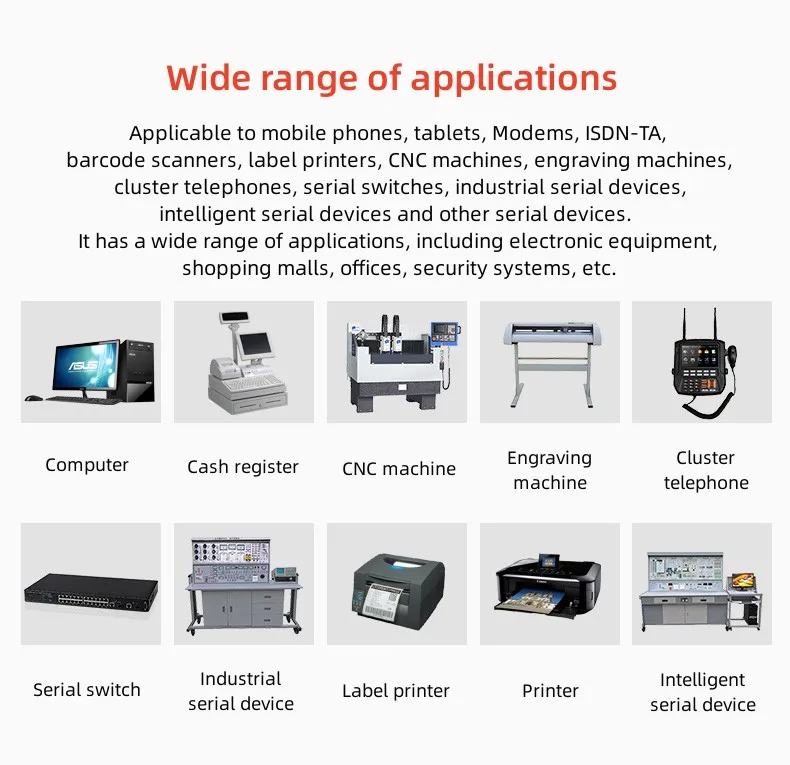 2 قطعة DTECH 0.45 متر واجهة مطلية بالذهب USB 2.0 إلى المسلسل RS232 كابل سائق USB إلى DB9 محول كابل #6