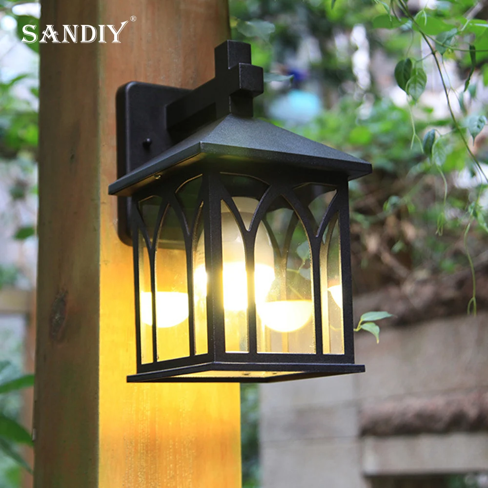 

European Simple Outdoor Wall Lights Waterproof Outdoor Wall Lights LED Patio Wall Lights Corridor Aisle Lights Outdoor Balcony