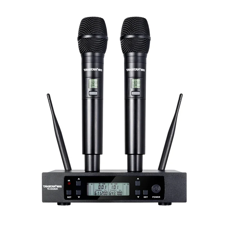 TAKSTAR TS-3310UH UHF Wireless Microphone System Dynamic Handheld Mic for karaoke conference church speech