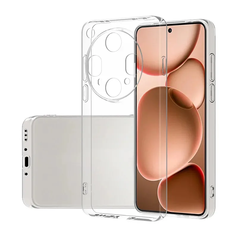 Para OPPO Find X8 X 8 Ultra Pro X8Pro FindX8 FindX8Ultra 5G funda Capa Simple delgada suave TPU transparente fundas de teléfono