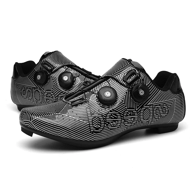 Scarpe da ciclismo traspiranti, scarpe da mountain bike, scarpe da bici da strada, MTB, SPD, equitazione, autobloccanti