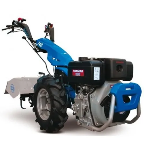 New Italy Brand BCS Reaper Rotary Cultivator BCS 740 Mini Power Tiller for Any Asian Market 2021