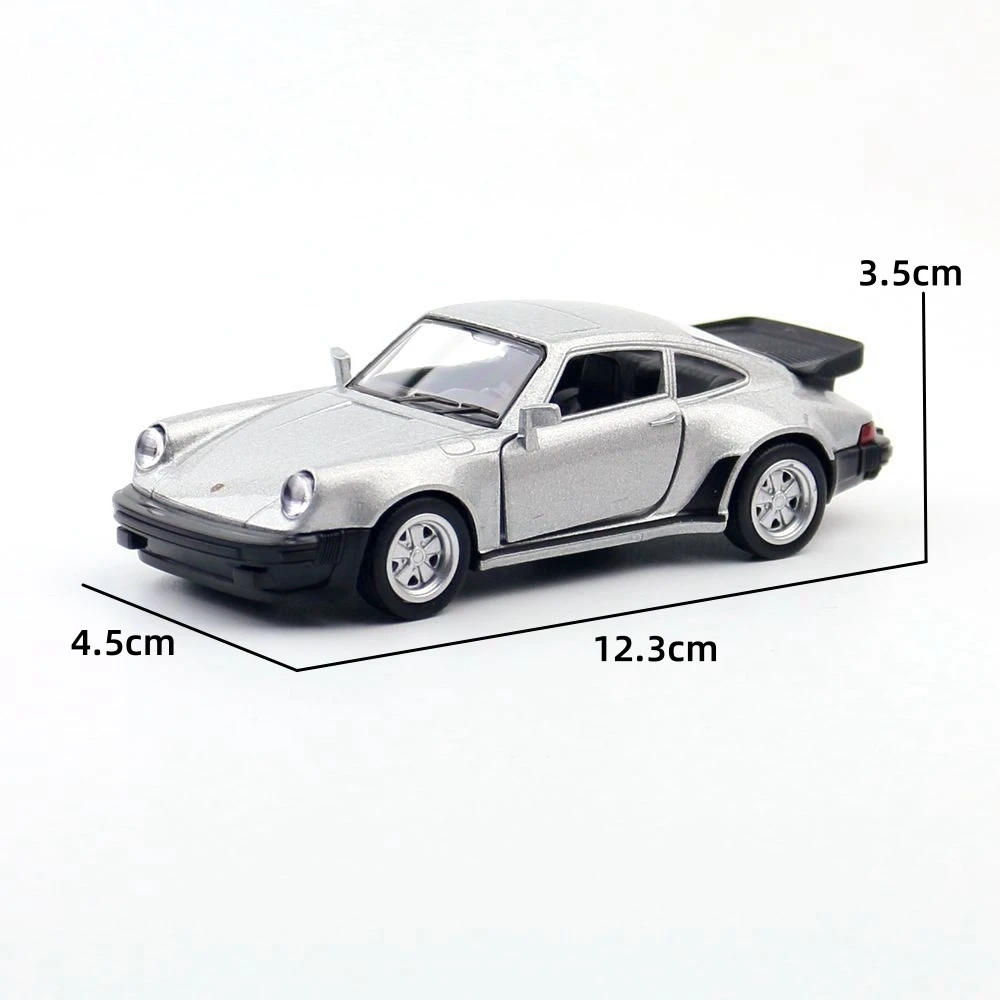 1/36 Porsche 911 Toy Car Model RMZ CiTY Miniature Racing Free Wheels Pull Back Diecast Metal Collection Gift For Children Boy