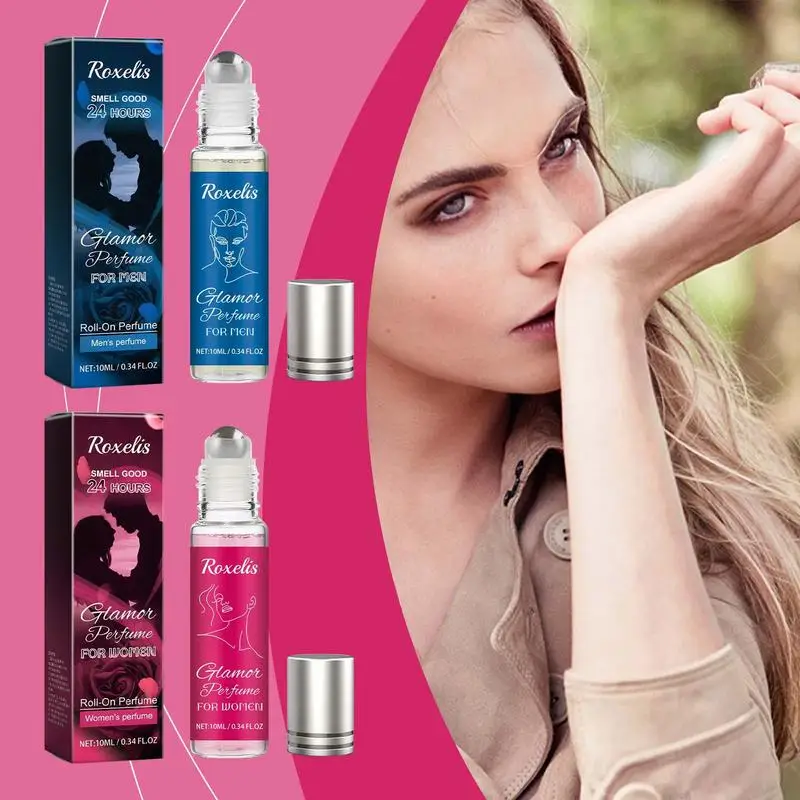 10ml Roll On Perfume Romantic and fresh Long-lasting Charming Pheromone daily Dating Fragrance Attraction Perfume For Women Men