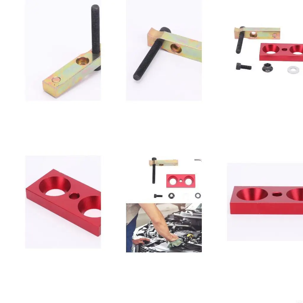Threaded Engine Spring Removal and Installation Tool for 2500 3500 4500 5.9L 6BT Applications, Metal Compressor Set for X37F