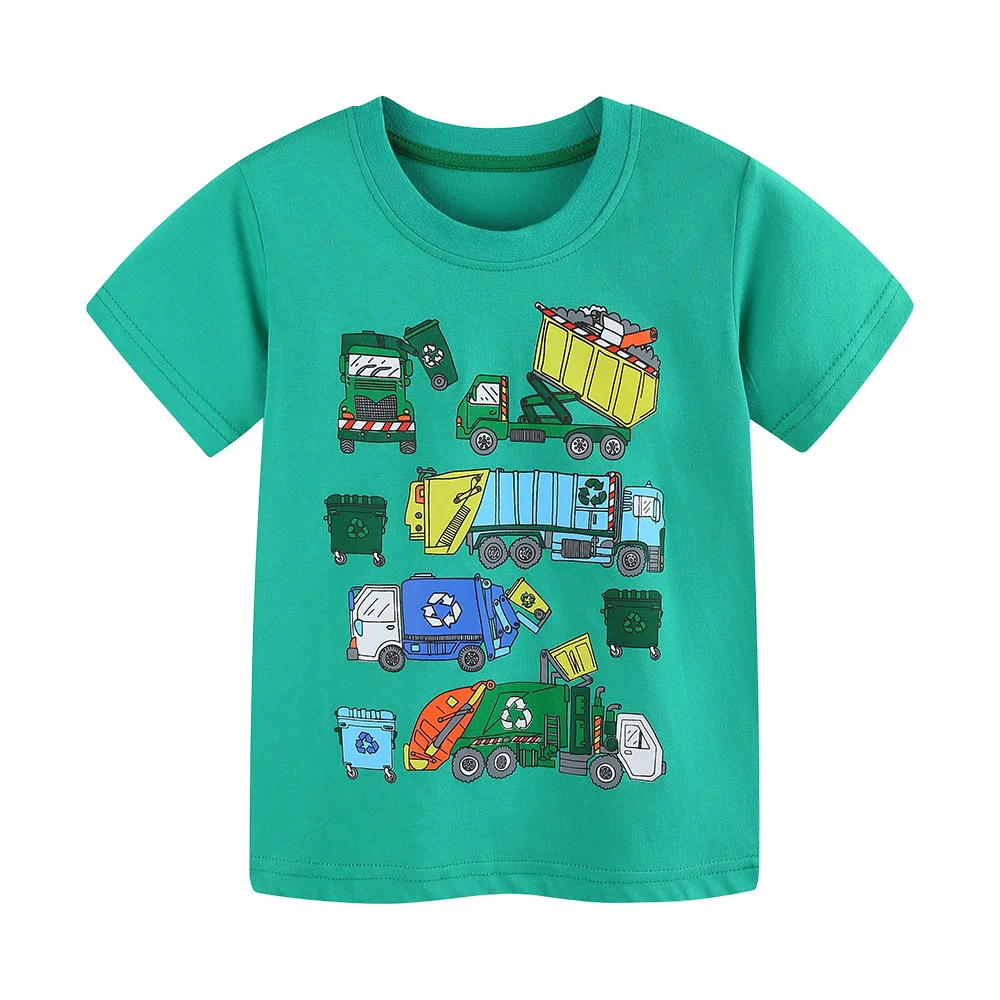 

New Arrivals Boys Short Sleeve T-Shirt Summer Costume Top for Toddlers Cartoon Kids Boys Girls Cute Baby Clothing