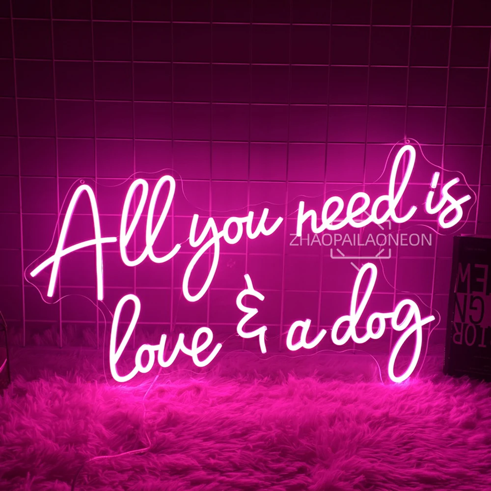 enseigne-au-neon-led-pour-animalerie-tout-ce-dont-vous-avez-besoin-c'est-de-l'amour-et-un-chien-enseigne-murale-decoration-de-chambre