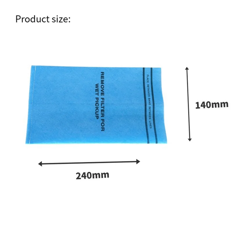 DHIPP-WS01025F2 كيس مرشح الرطب والجاف للحرفي 9-38737 المكانس الكهربائية مع أشرطة الاحتفاظ استبدال VF2000