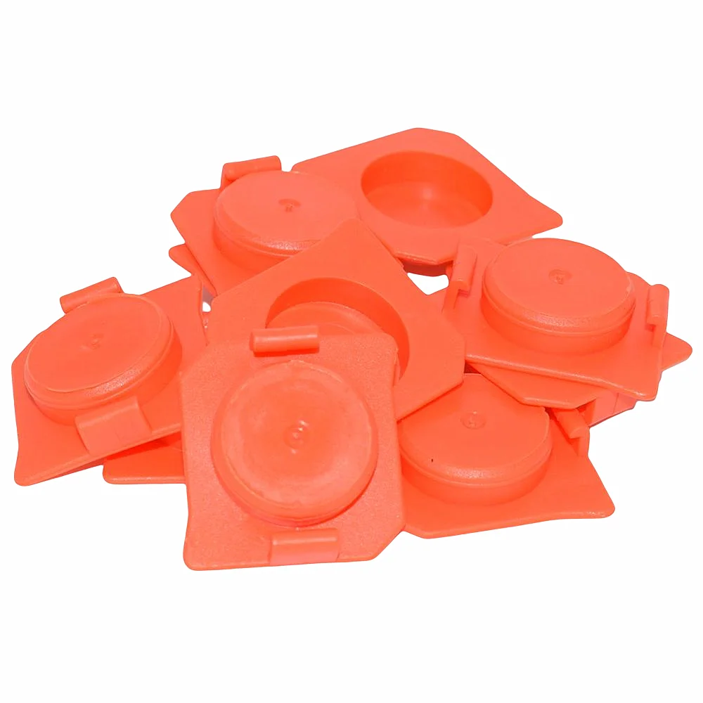 100 pz colla tubo coperchio di tenuta tappo terminale erogazione siringa tappi di tenuta Set per 30cc 55cc tubo di colla erogazione siringhe barile