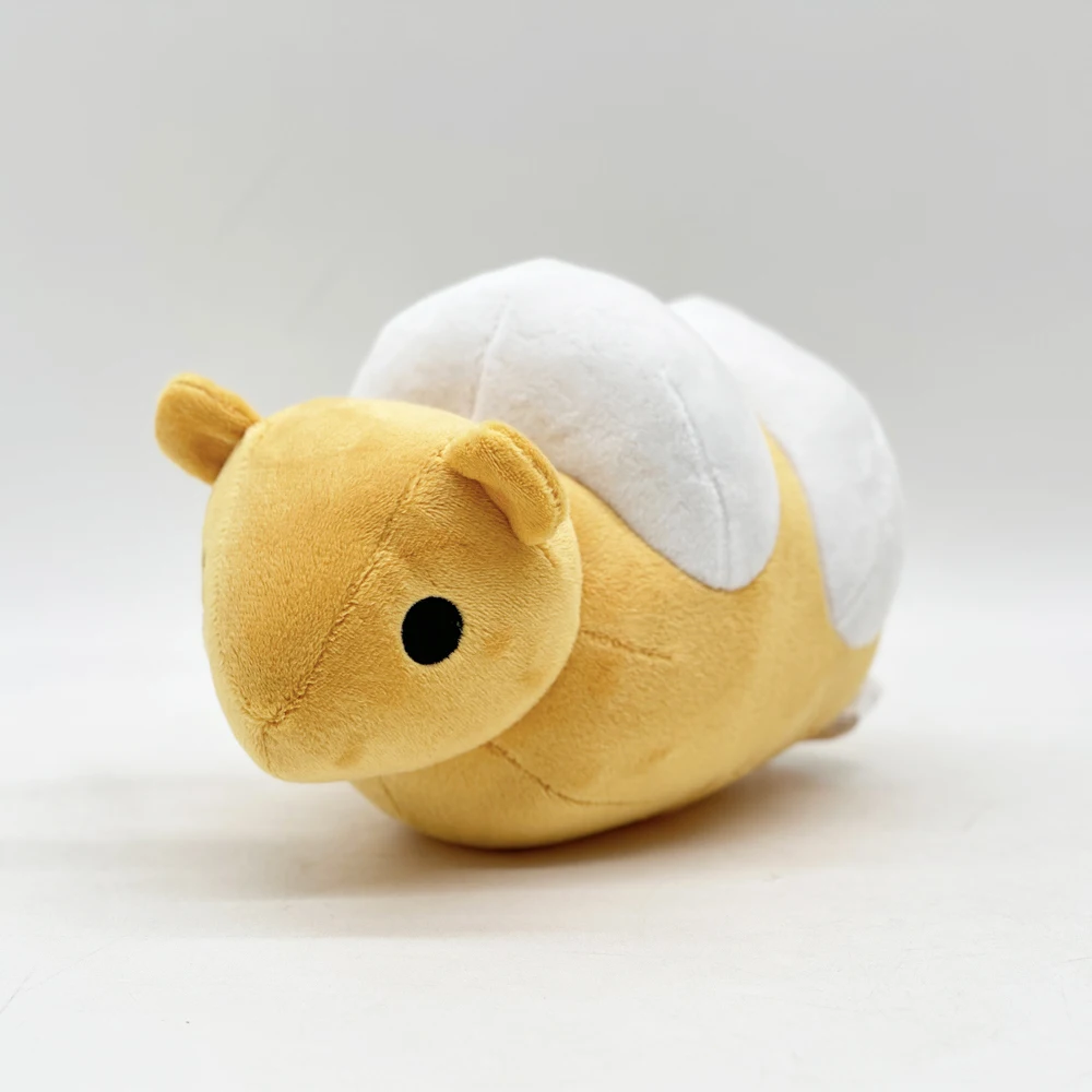 Boomrat GITD Plush - Adorable Yellow Snail Stuffed Animal - Glows in the Dark - Perfectly Cute and Cuddly Birthday Gift for Kids