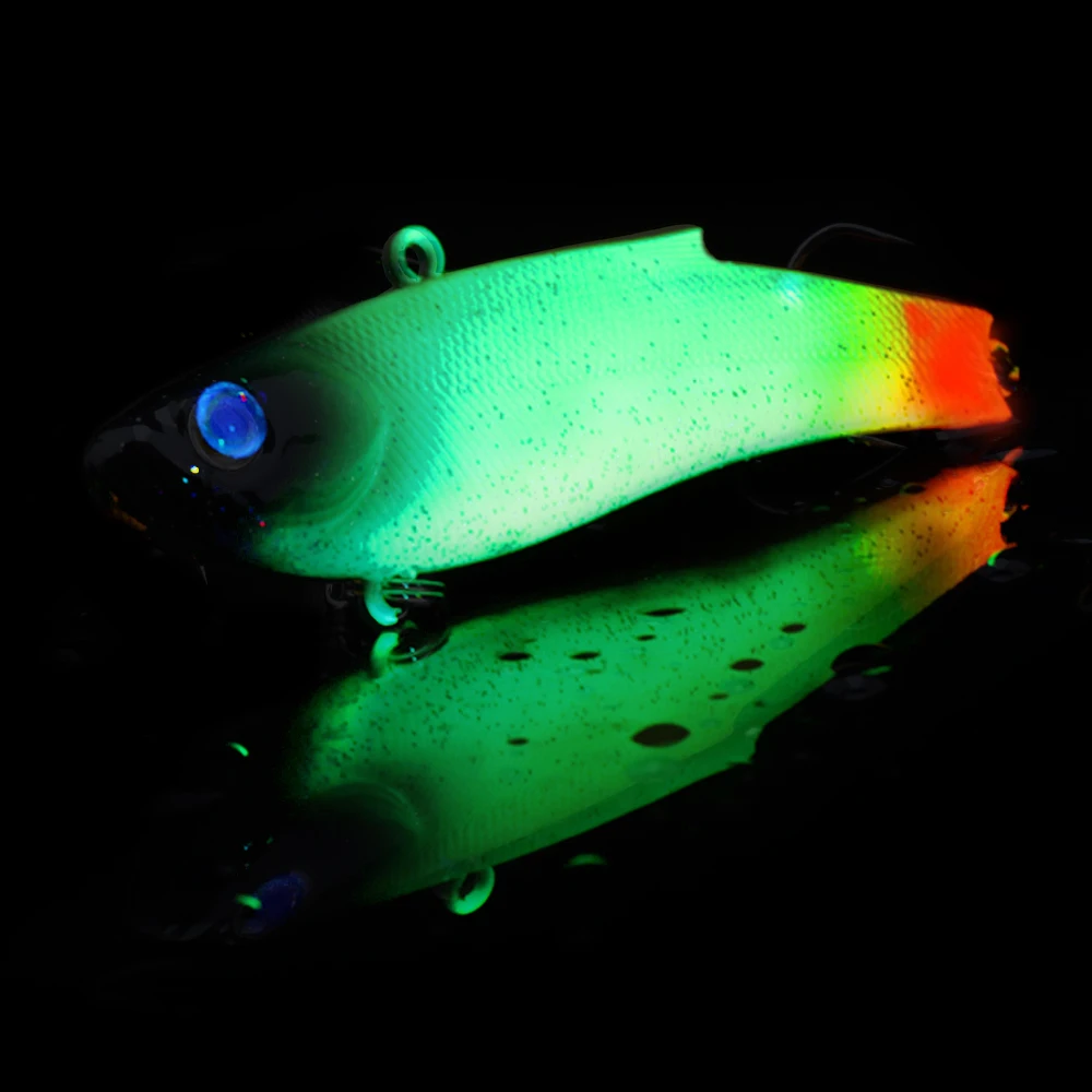 GOBASS Winter VIB Vibration Fishing Lure 24g 34g Long Casting Rattlin Artificial Wobbler Hard Bait Pike Bass Carp Fishing Tackle