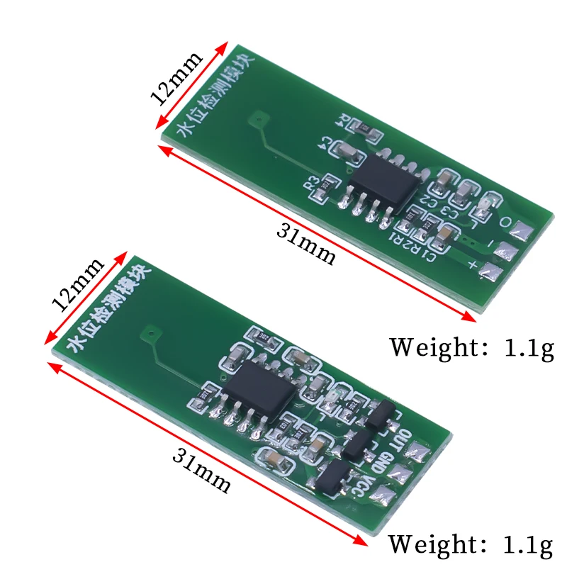 5PCS M03 M04 Sensor Water Level Detection Module Green Non-contact Liquid Level Touch Switch Liquid Sensor