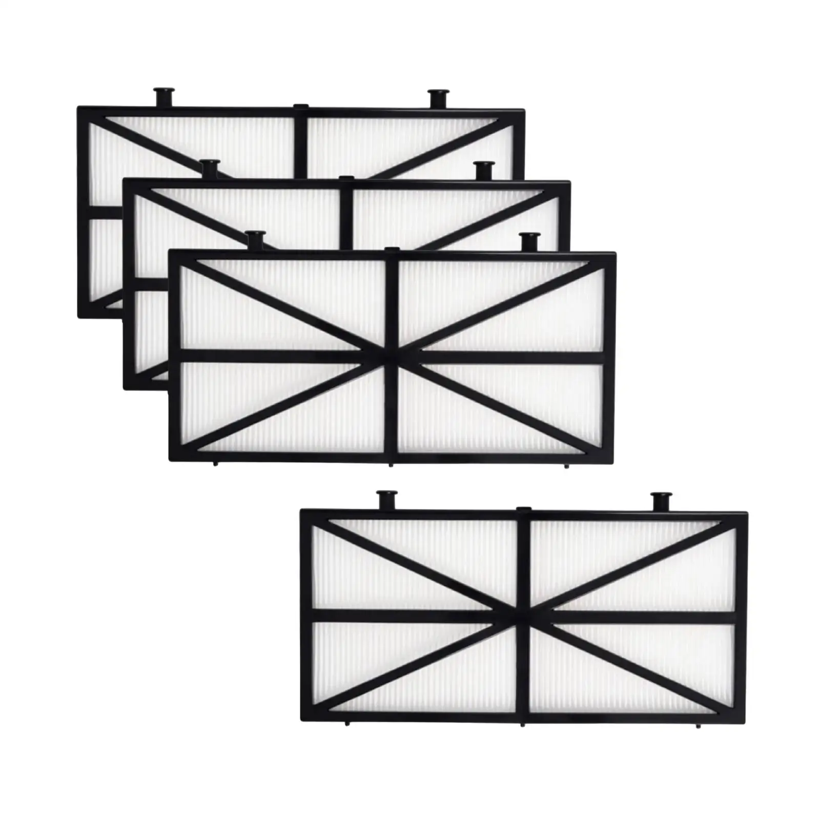 4Pcs Fine Filter Panels 9991432-r4 9991425-r4 Easy to Clean Easy Installation Replace High Performance for Dolphin M400 M500