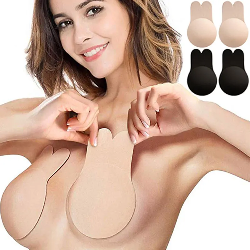 2022 New Breast Lift Tape Invisible Adhesive Bra Women Evening Dress Accessories Adhesive Swimwear Stickers Swimwear Nipple Pads