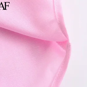 Women's Single-Breasted Cotton Oxford Traf-Blous, Long Sleeve Shirt, Chic Tops, Lapela, Street Clothing, Ladies, Fashion 10 Main Sales Crop Shirt - №10