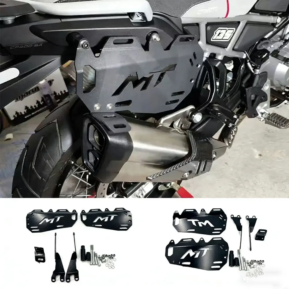 For CFMOTO 450MT 2024 2025 Modification rear side frame, luggage rack, tactical hanging board, edge bag bracket Tactical Panel
