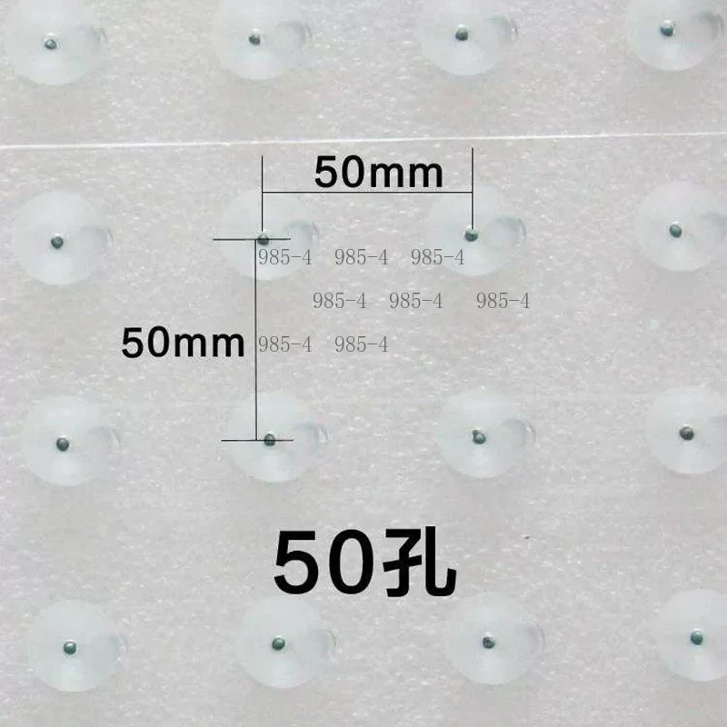 Efficient hand seeder with multiple specifications hole count options