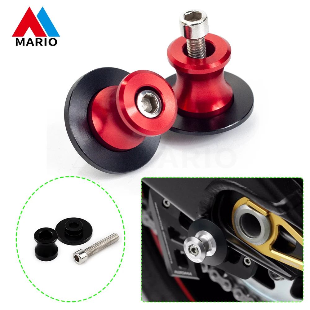 

8MM Motorcycle Accessories stands screws Swingarm Spools slider For HONDA CBR125R CBR250R CBR300R CBR600RR CBR600F CBR650F