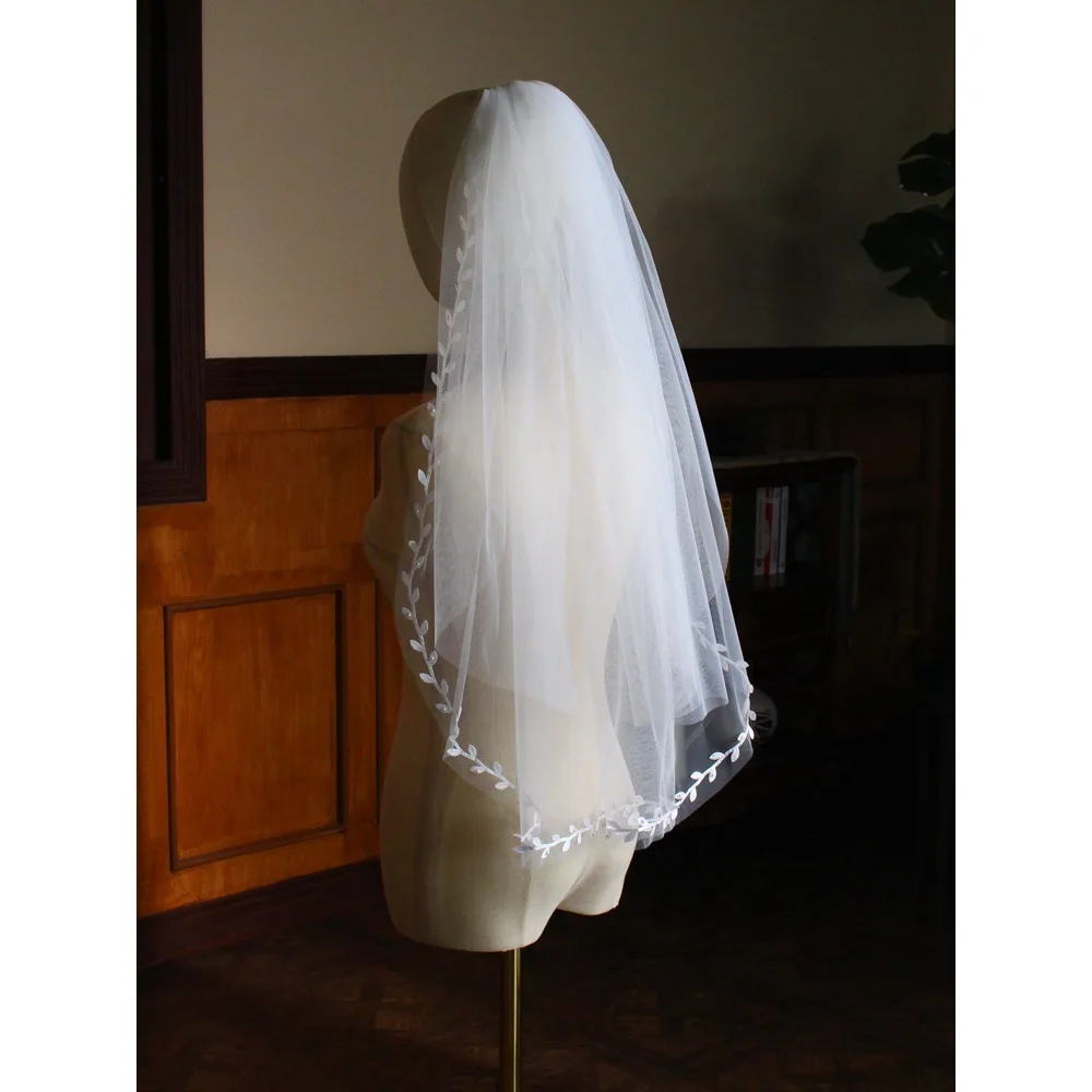 ブライダルベール女性結婚ウェディングアクセサリーパールビーズ蝶結び結婚ショルダーブライダルベールアクセサリー