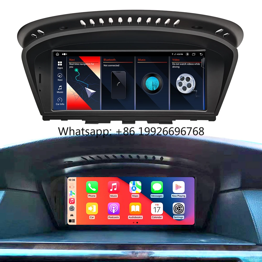 

ZLH 8.8" Inch Android 13 Car Multimedia Screen Auto Carplay for Bmw 5 3 Series E60 E61 E63 E90 E91 E92 E93 Cic Ccc Radio 4g
