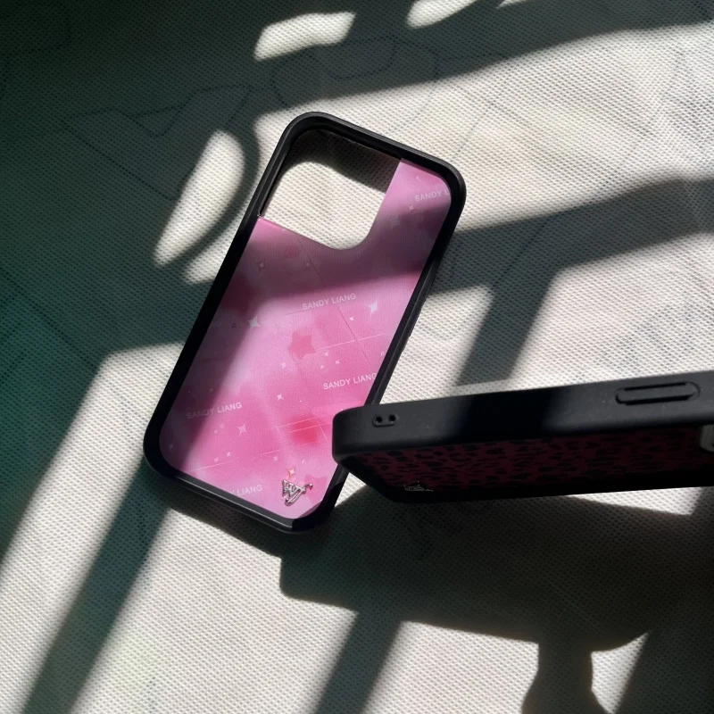 Custodia per telefono con stampa leopardata di sangue di sabbia di fiori di campo per iPhone 12 13 14 15 16 17 Pro Max Plus Air 17pro WF 3D Cover Funda Liang