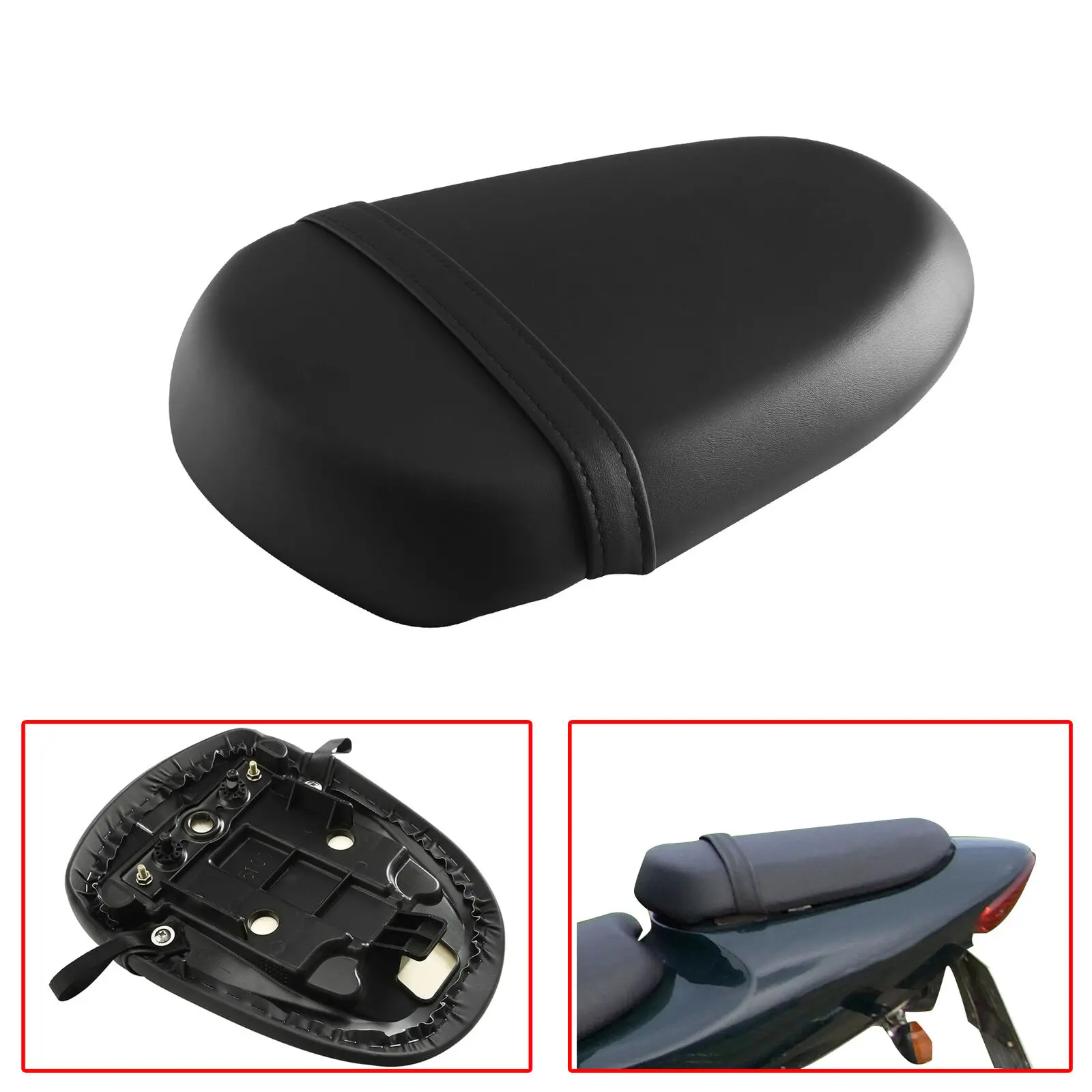 

Black Rear Passenger Seat Cushion For Suzuki TL1000S TL 1000S 1997-2001 2000 1999 1998 Motorcycle Accessories