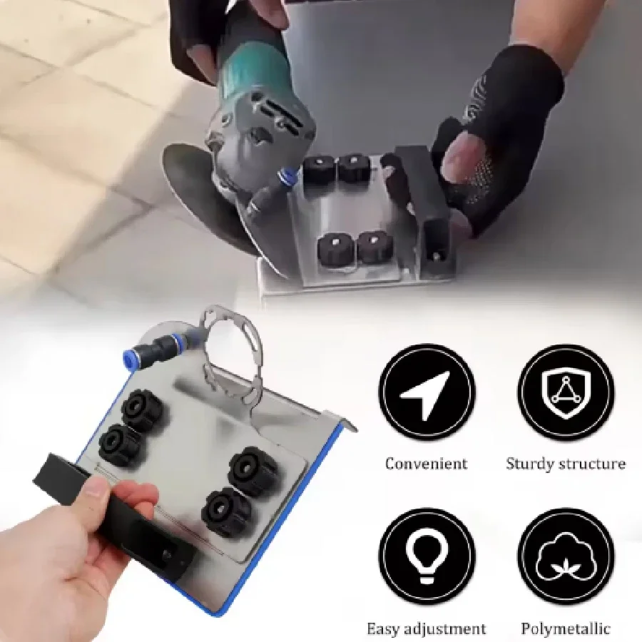 

Инструмент для снятия фаски 45 градусов из нержавеющей стали для угловых шлифовальных машин — прочный более гладкий край керамической плитки, подходит для большинства машин типа 100