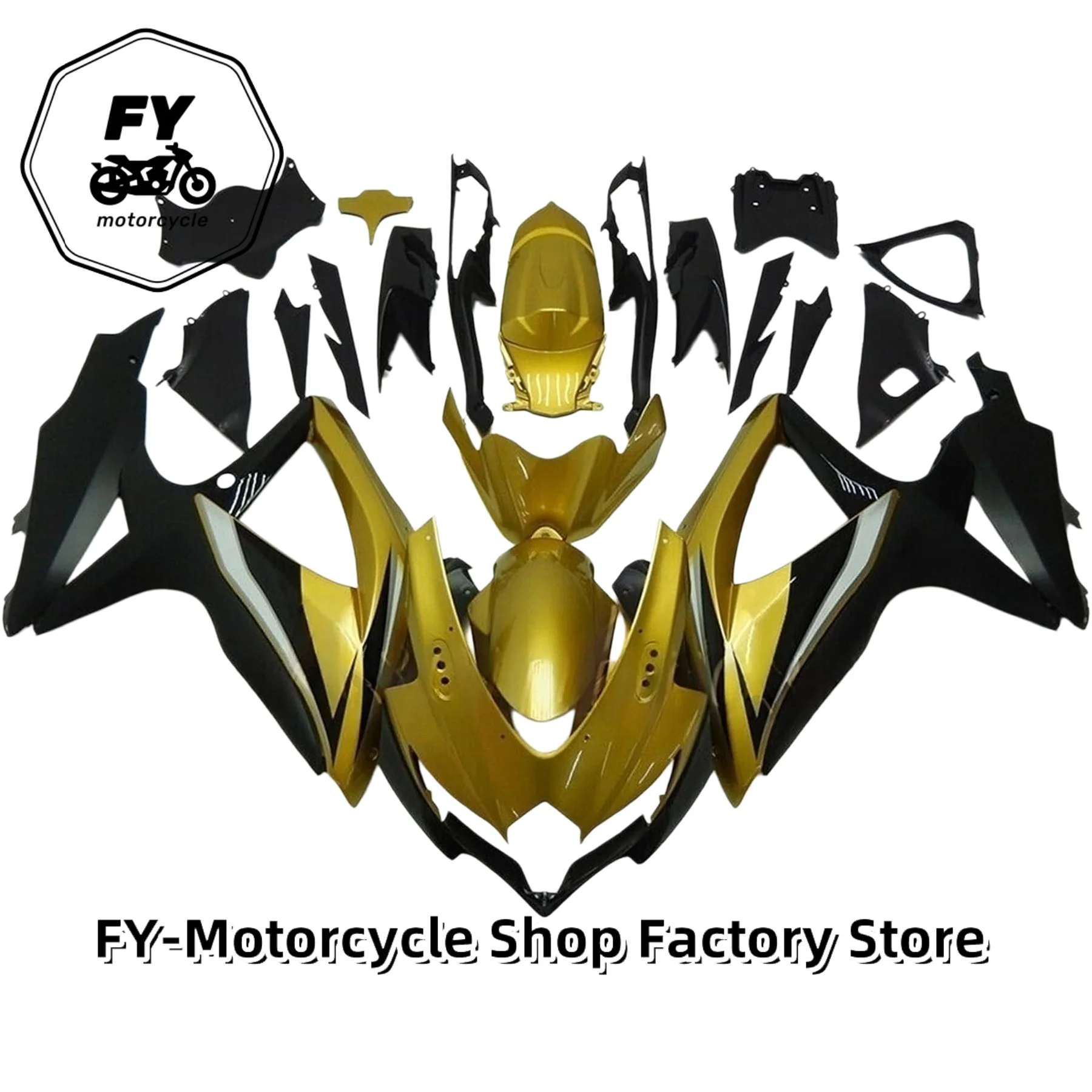 100% Precise Fit ABS Fairing Set For Suzuki GSXR 600 750 K8 08‑10 Motorcycle Full Body Fairing Kit Multiple Color Customizable