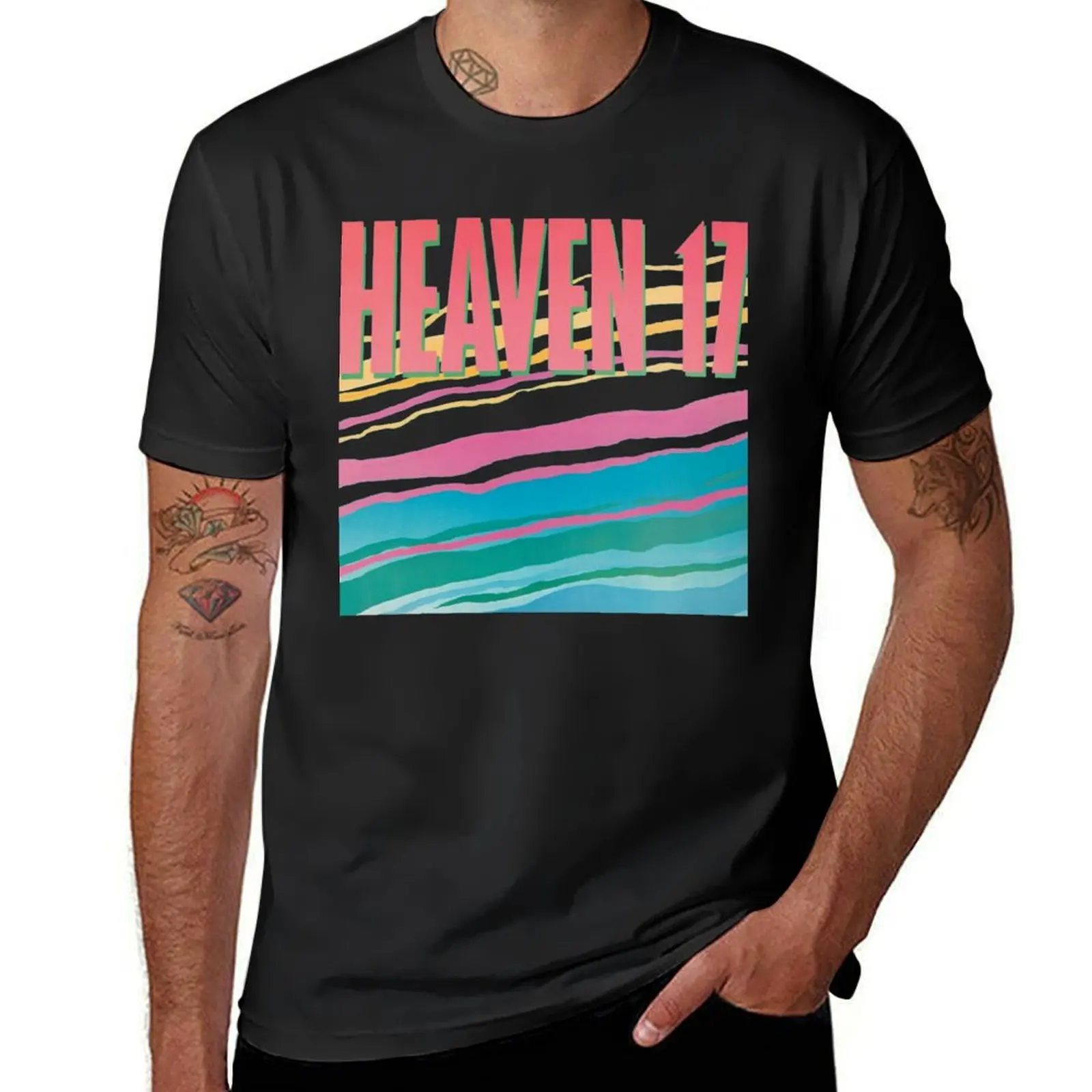 

Heaven 17 T-Shirt vintage clothes for a boy anime t shirts for men