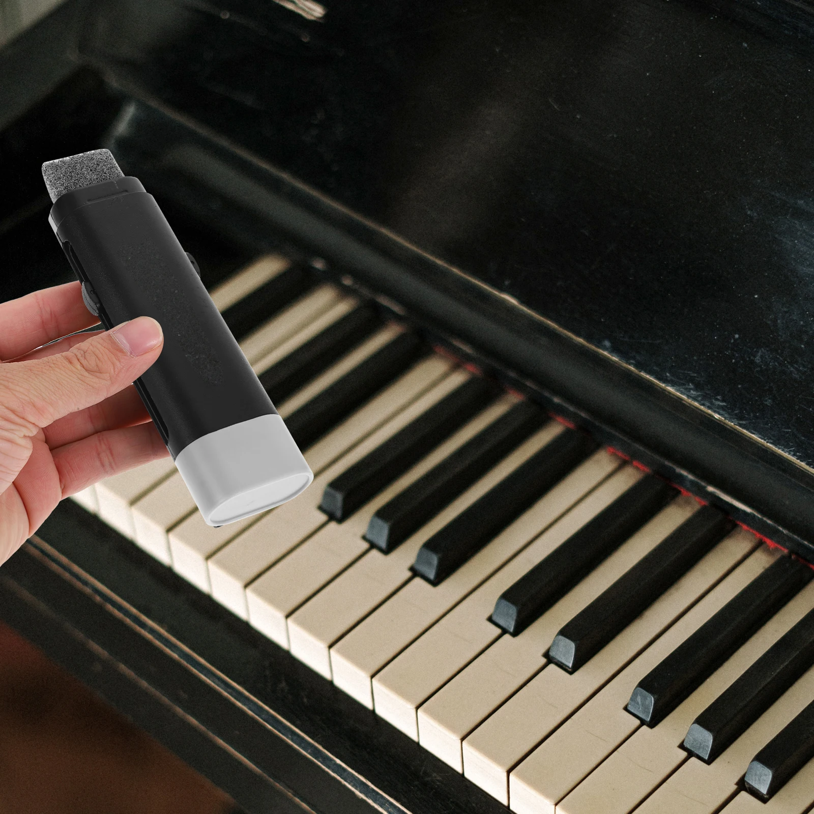 

s String Care Pen Guitar Piano Instrument Rust Removal Tool Rubber Abrasive Strings Cleaner Portable Small Size Smooth