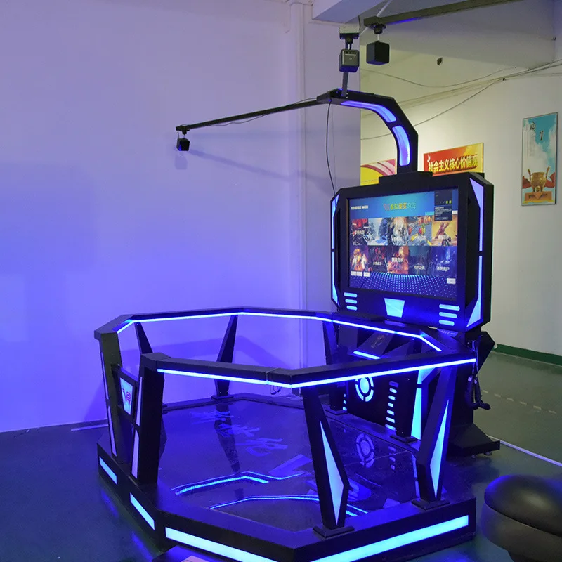 Large Commercial Eight-Dimensional Space VR Immersive Simulation Body Sensing Game Indoor MR Entertainment Leisure Metal