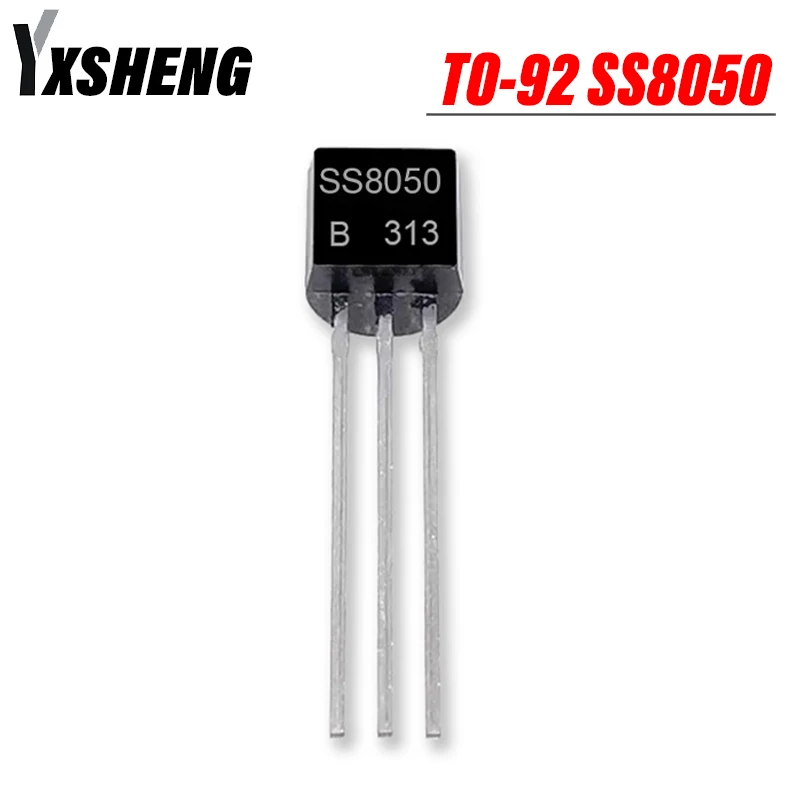 100PCS/LOT 50Pairs (SS8050+50PCS SS8550)-(S8050+S8550)TO-92 Triode Transistor Chipset