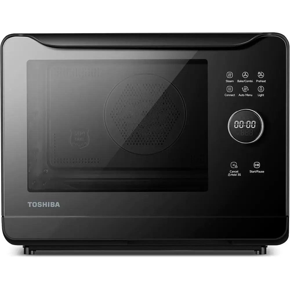 

6-IN-1 Compact Steam Oven, Combi Oven Countertop with Convection Steam & Bake, erment, Air ryer, Slow Cook, Smart APP Control, 3