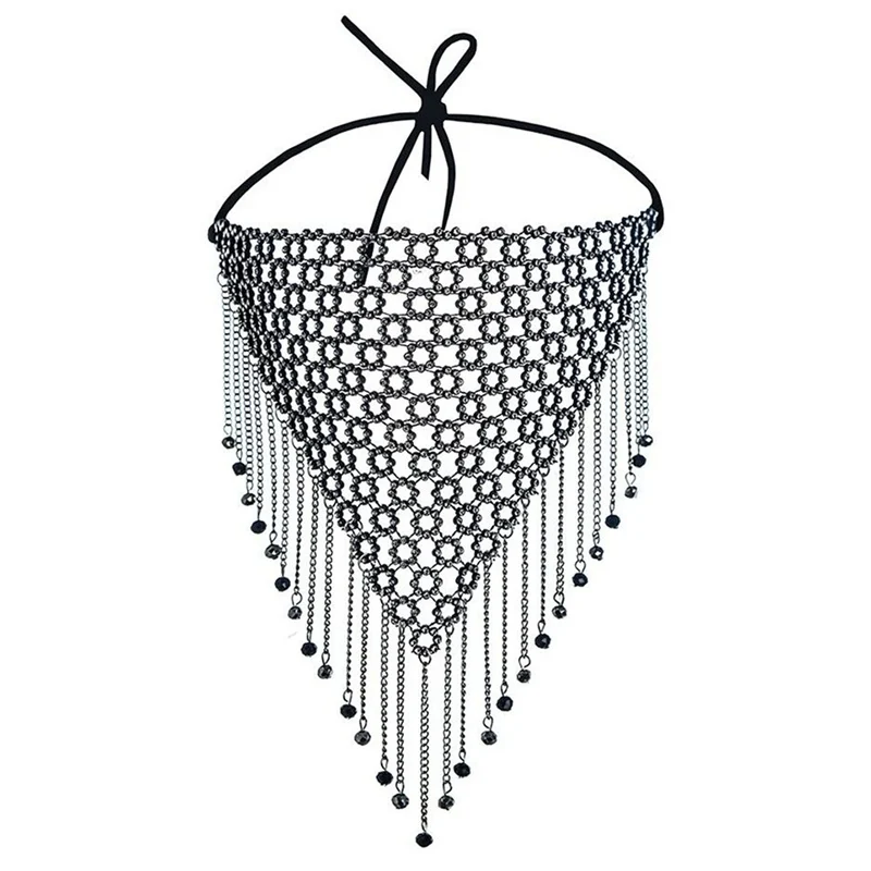 Glänzende Strass Gesichtsmaske Bling Quaste Schleier Maske wiederverwendbare Metall Kristall Bauchtanz Gesichtsschleier Pailletten Maskerade Party Schmuck – Detail 8