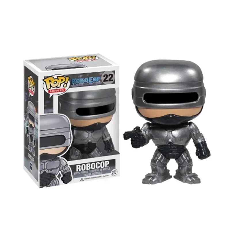 Funko POP Movies RoboCop 22# Vinyl Dolls Action Figures Toys Brinquedos Collection Model Toy for Children Gift Heroes Fans