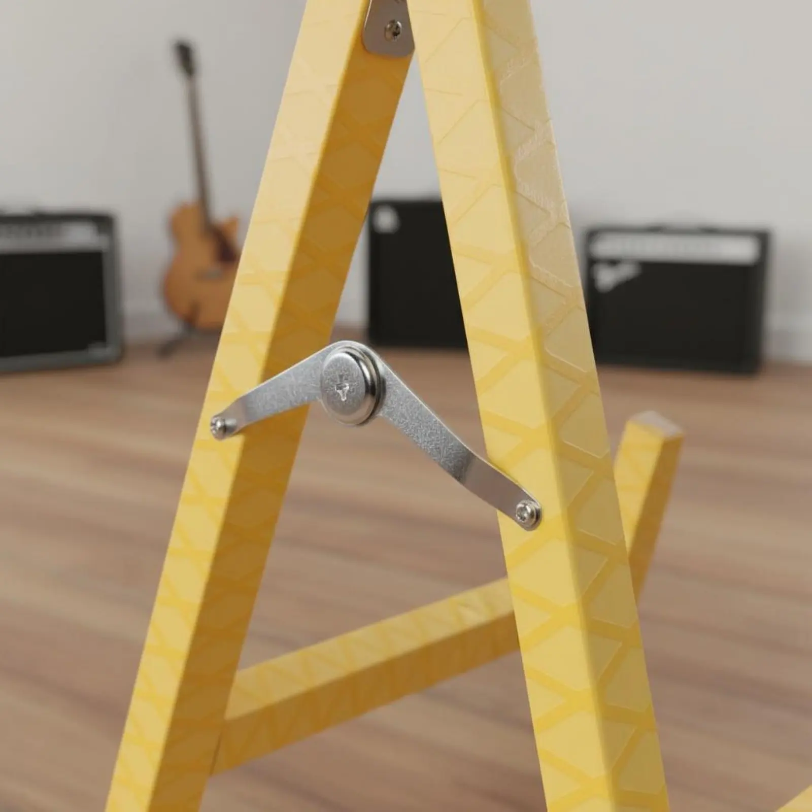 Multiple Guitar Stand Sturdy Wood Construction Folding Guitar Stand Musical Instrument Accessory Soft Foam Padding Space Saving