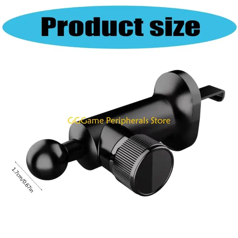 U55B مقاطع تنفيس الهواء سنادات بالسيارة 17 مم حامل رأس كروي مشترك منفذ الهواء خطاف دوار