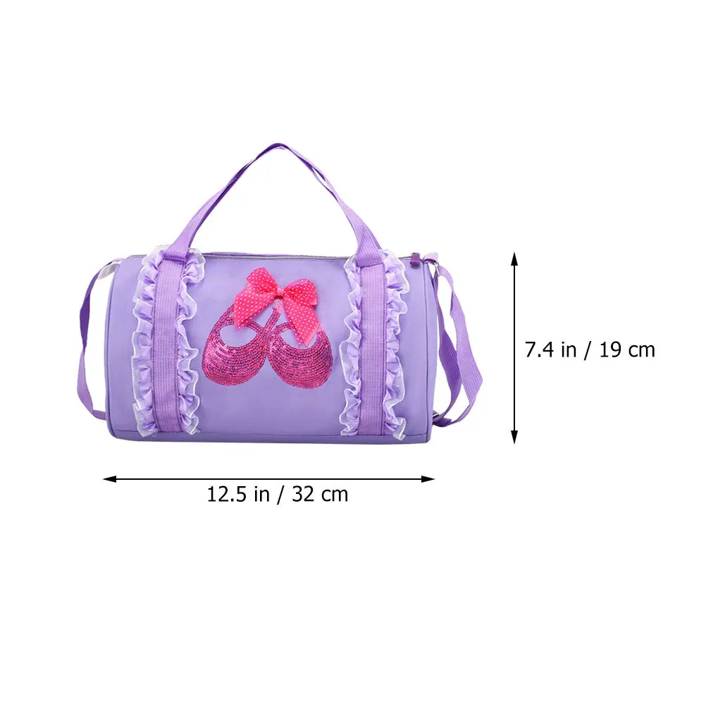 حقيبة تخزين جميلة لحقيبة ظهر رقص الباليه، حقيبة كروس ذات سعة كبيرة للرياضات المدرسية، متعددة الاستخدامات #2