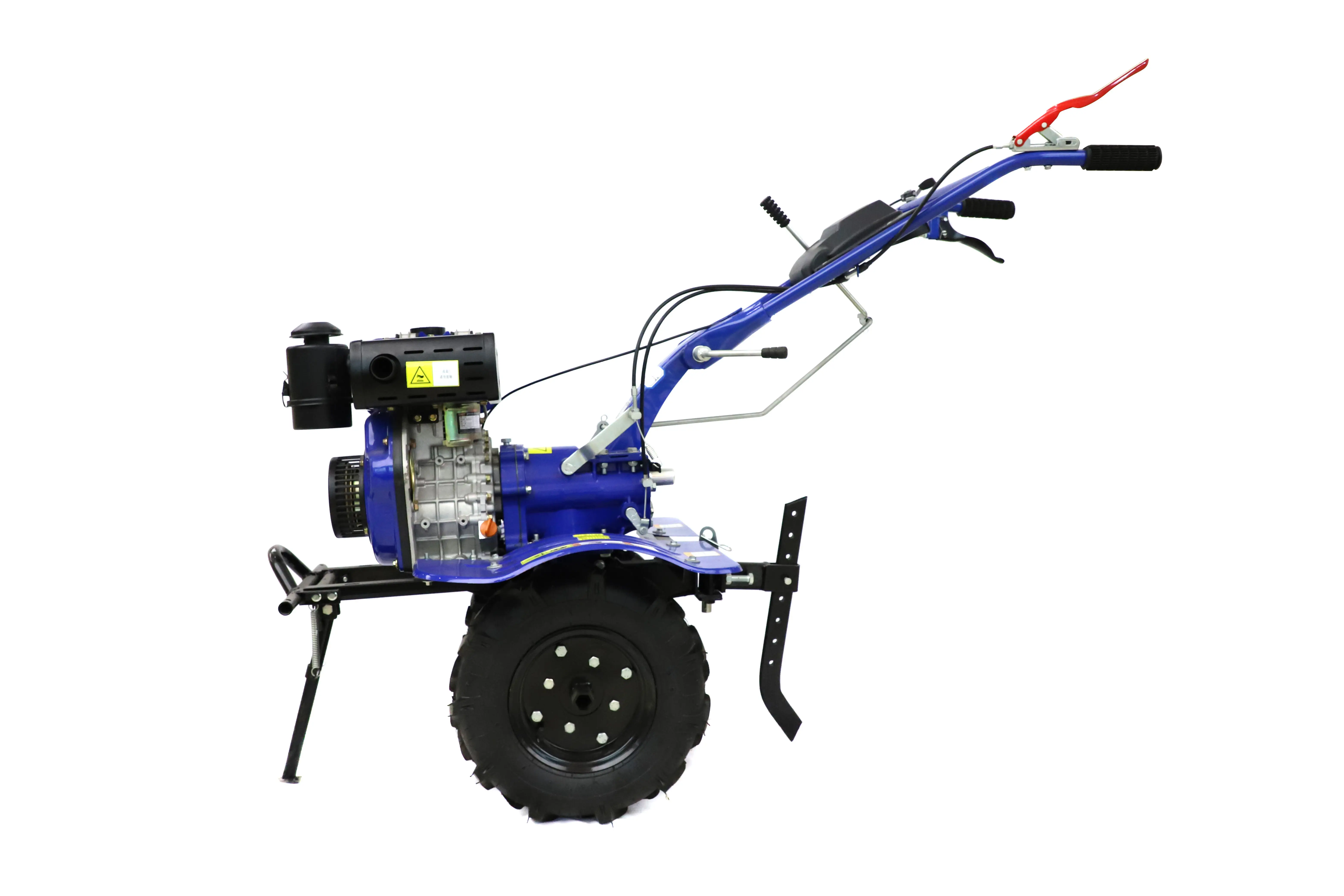 Professional Diesel 6hp 8hp 10hp Agricultural Power Rotary Tiller Mini Farming Garden Cultivator Rotary Plough Machine