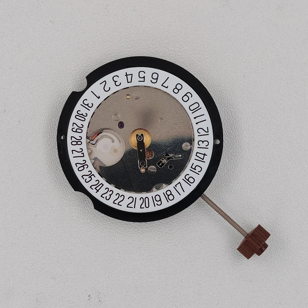 روندا 505-6 ساعة كوارتز حركة استيراد الآلية الأصلية 505-6H تعديل أجزاء البطارية وشملت التاريخ عند الساعة 6 #3