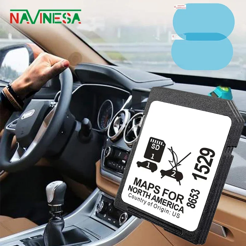 

Navigation GPS GM 8653-1529 SD Card 32GB for Buick/Cadillac/Chevrolet/GMC Vehicle Latest 2023 Update Sat Nav Maps USA/CAN/MEX