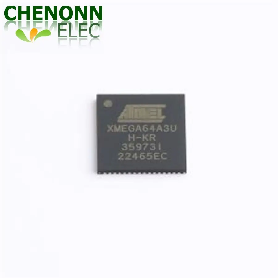 2PCS/LOT ATXMEGA64A3U-MHR (Embedded Processors & Controllers )