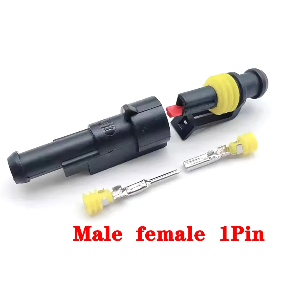 Conector impermeável do fio elétrico, tomada do carro, selo super, 2Pin, 3Pin, 4Pin, 5Pin, 6Pin