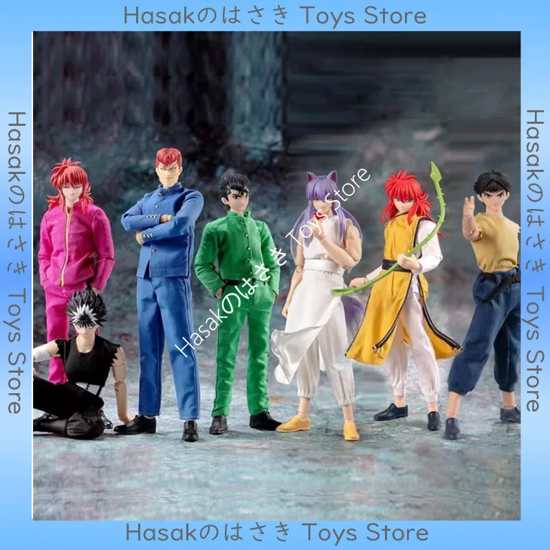 

In Stock Dasin/Great Toys/GT YuYu Hakusho Urameshi Yuusuke Yoko Kurama Jaganshi Hiei Kuwabara Kazuma SHF 1/12 PVC Action Figure